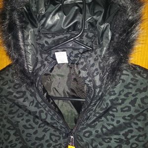 Girls L Puffer Winter Coat
